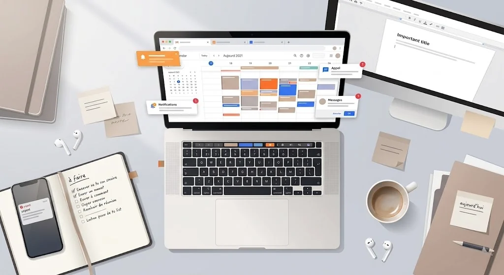 Agenda freelance saturé : le paradoxe d'un planning plein mais inefficace